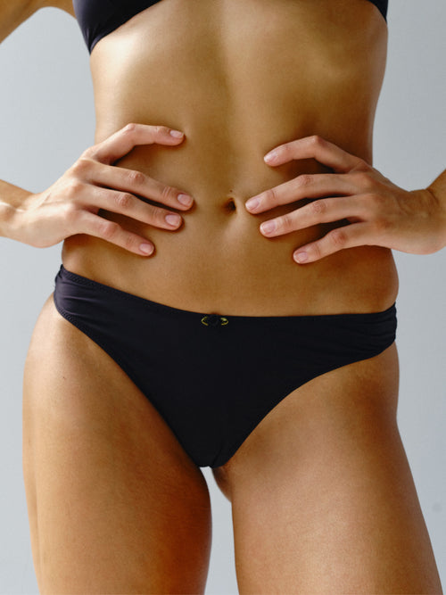 LULU ROSITA BLACK THONG